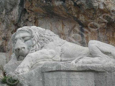 Bavarian lion, nafplion, argolida, greece
